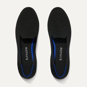 Rothys's The Loafer in Black Solid
